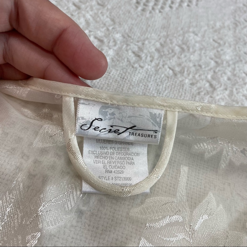 Secret Treasure Lace Robe (L) - Picture 2 of 4